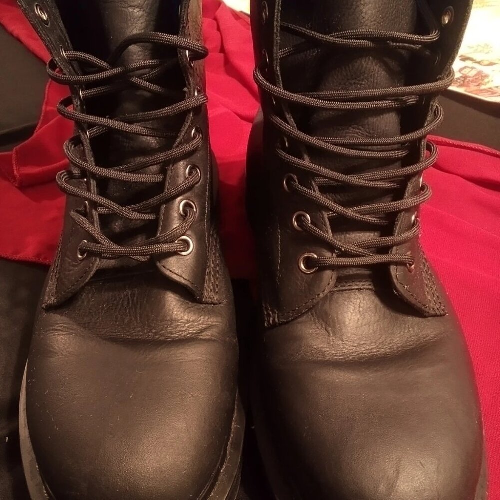 Dr. Martens 1460 Black Leather Boots - Unisex Size 11 US M/12 US L